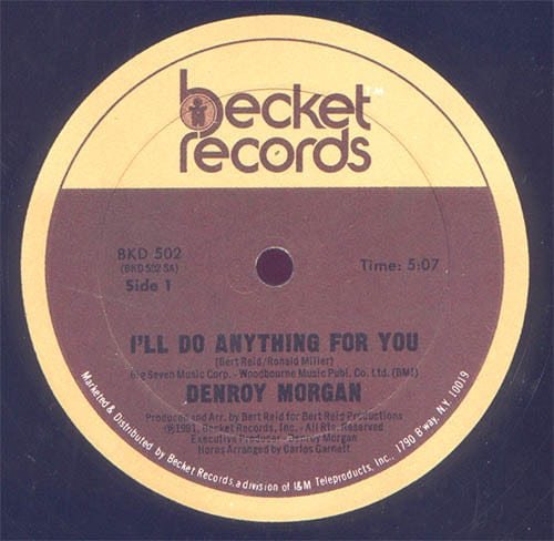 Denroy Morgan – I’ll Do Anything For You