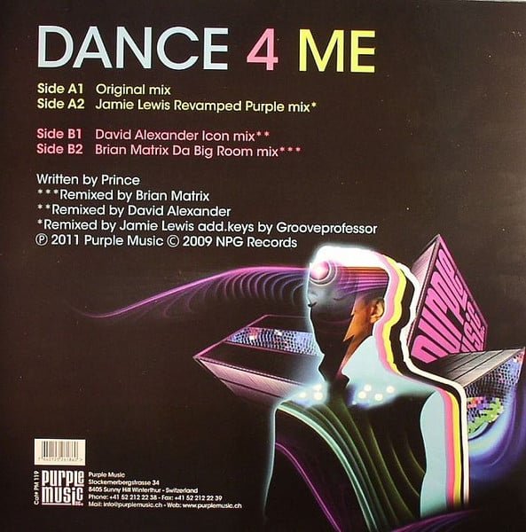 Prince – Dance 4 Me | Only Music Records