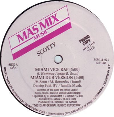 Scotty  – Miami Vice Rap