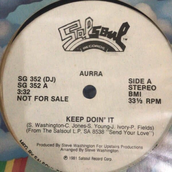 Aurra – Keep Doin' It / Nasty Disposition