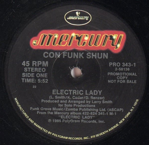 Con Funk Shun – Electric Lady