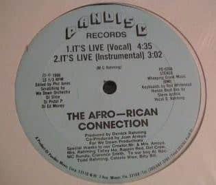 The Afro-Rican Connection – It’s Live