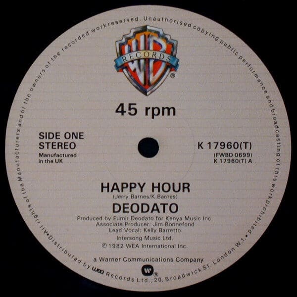 Deodato – Happy Hour / Sweet Magic / Night Cruiser