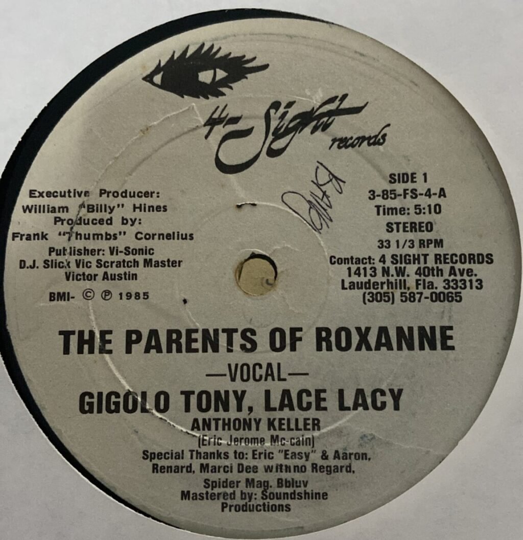 Gigolo Tony, Lace Lacy – The Parents Of Roxanne