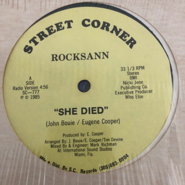 Rocksann – She Died