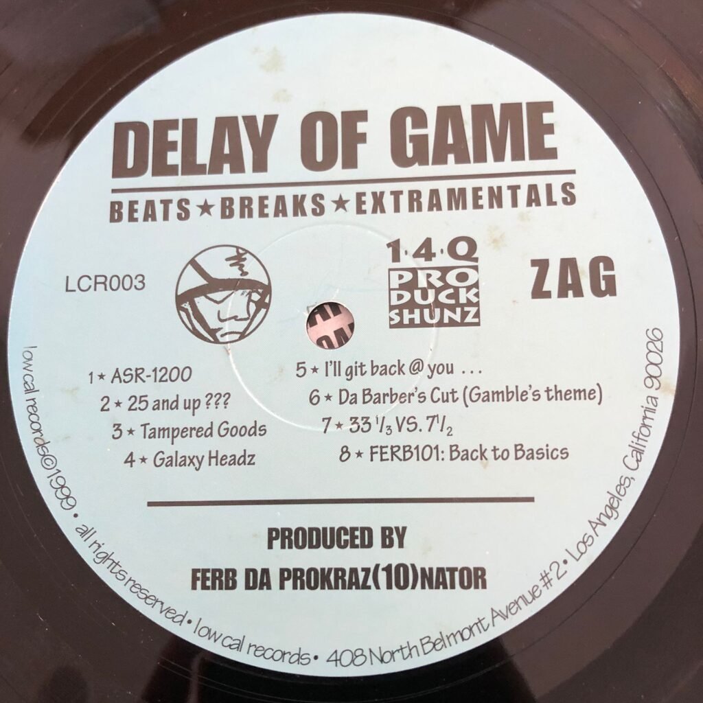 Milky Wayne & Ferb Da Prokraz(10)nator – Delay Of Game (Beats, Breaks, Extramentals) - Image 3