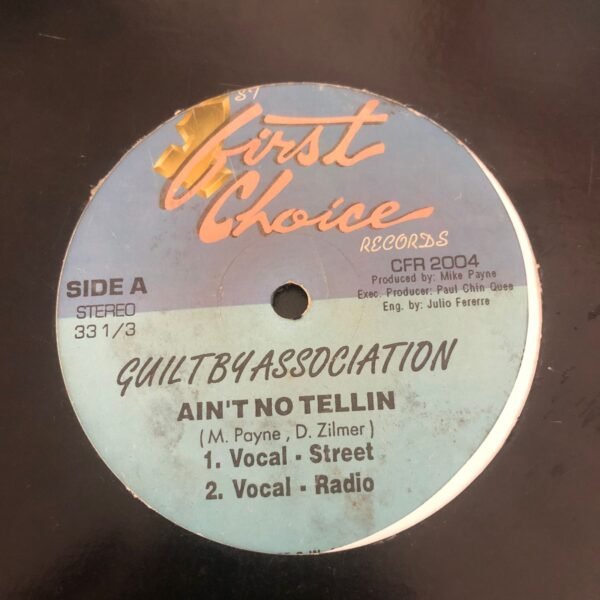 Guilt By Association – Ain't No Tellin