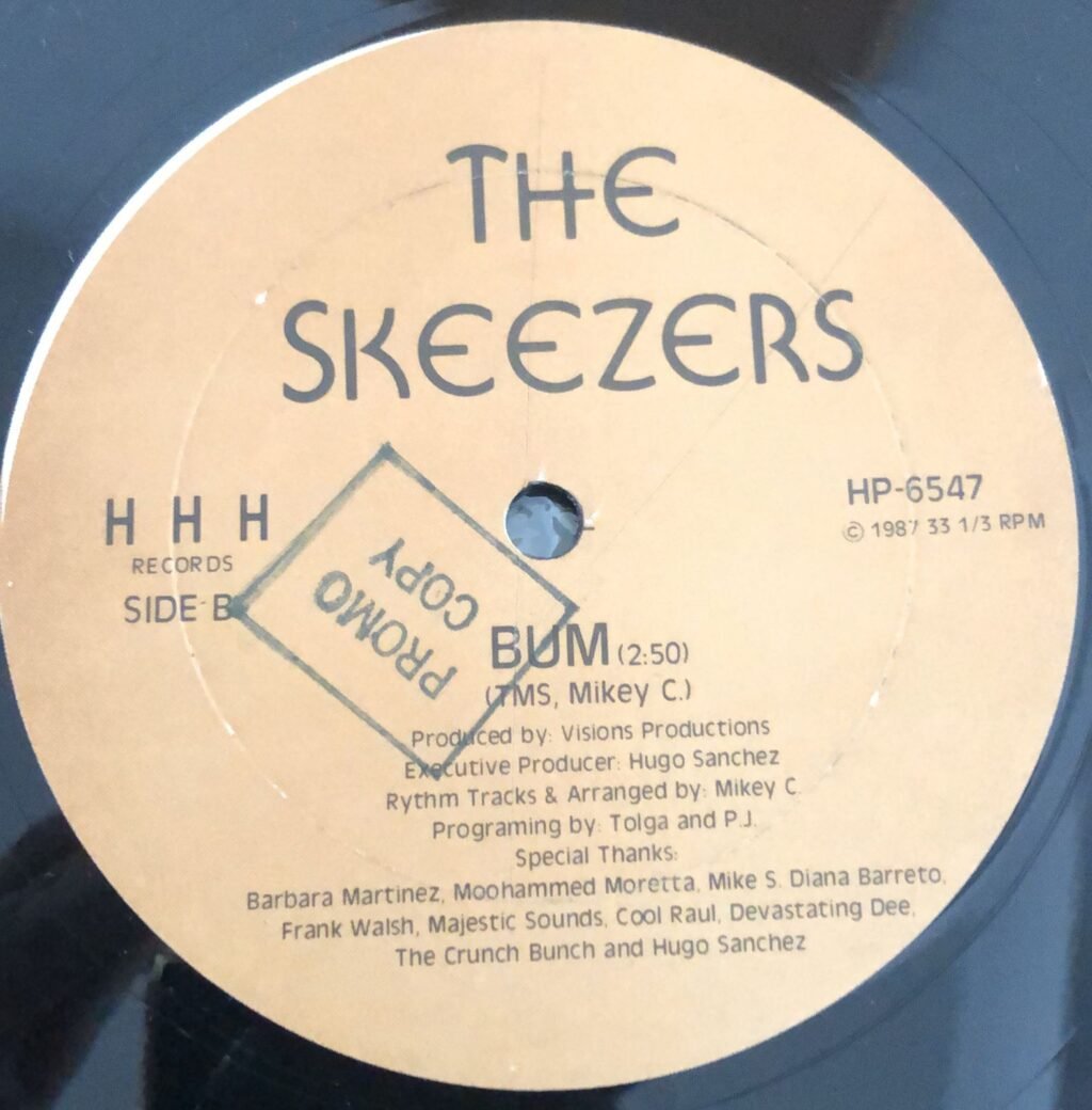 The Skeezers – Low Riding Bass / Bum - Image 3