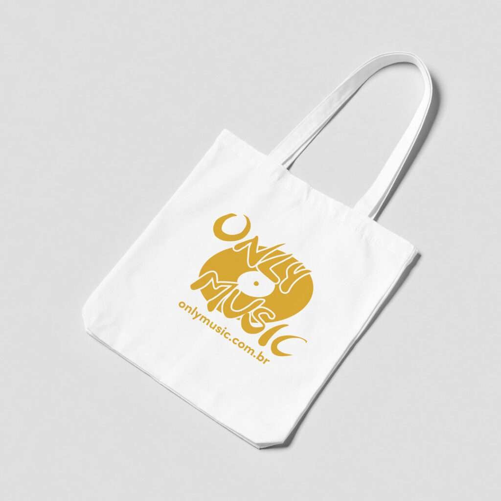 Bolsa OnlyMusic - Logo Dourada - Image 3