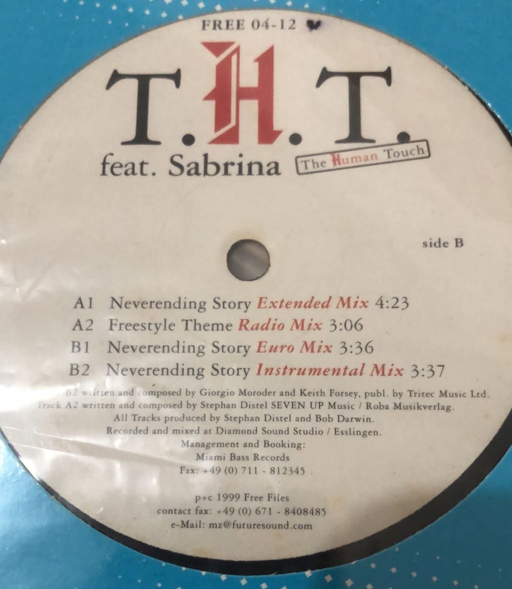 T.H.T. Feat Sabrina  – Neverending Story - Image 3