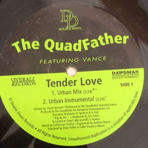 The QuadFather Feat Vance – Tender Love