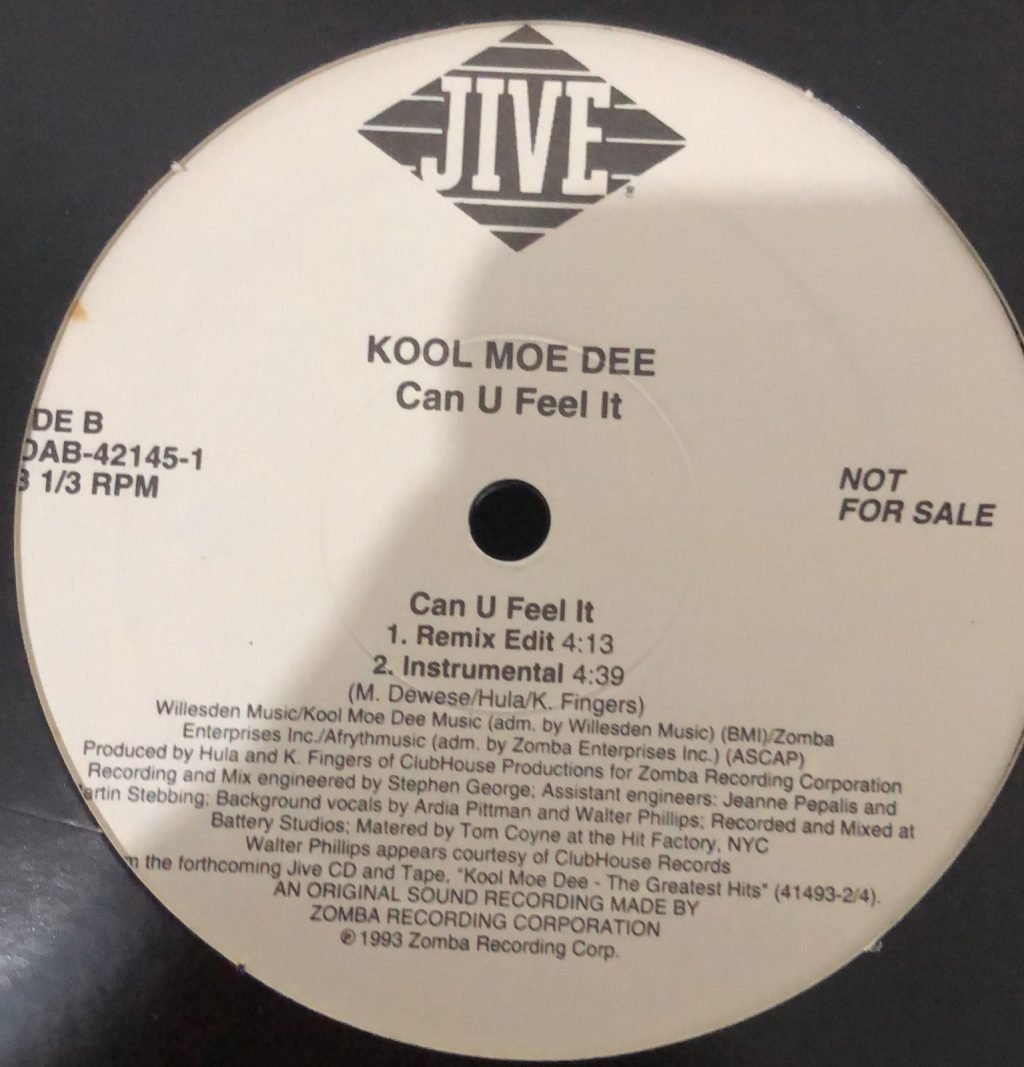 Kool Moe Dee – Can U Feel It - Image 2