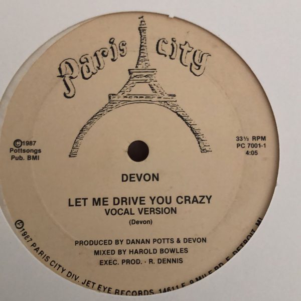 Devon – Let Me Drive You Crazy