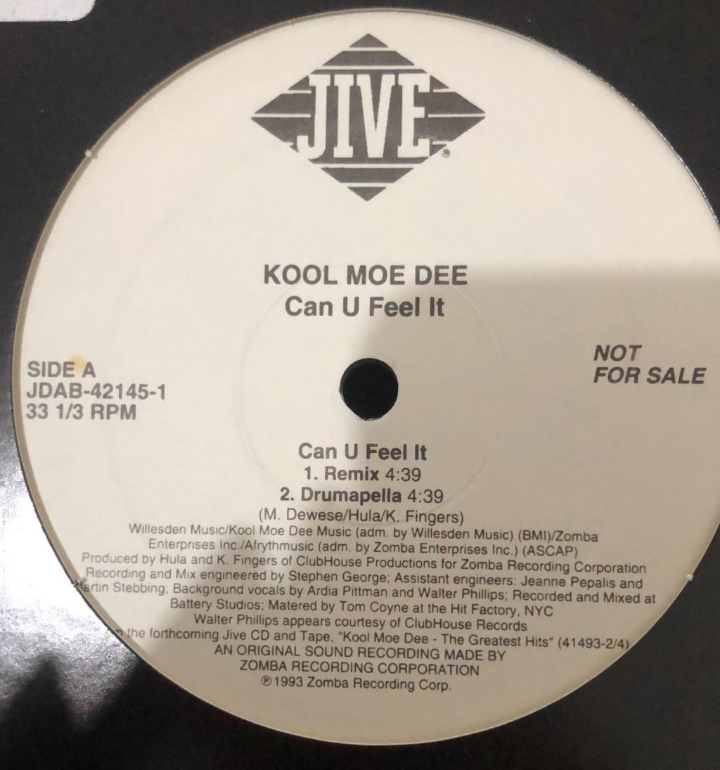 Kool Moe Dee – Can U Feel It - Image 3