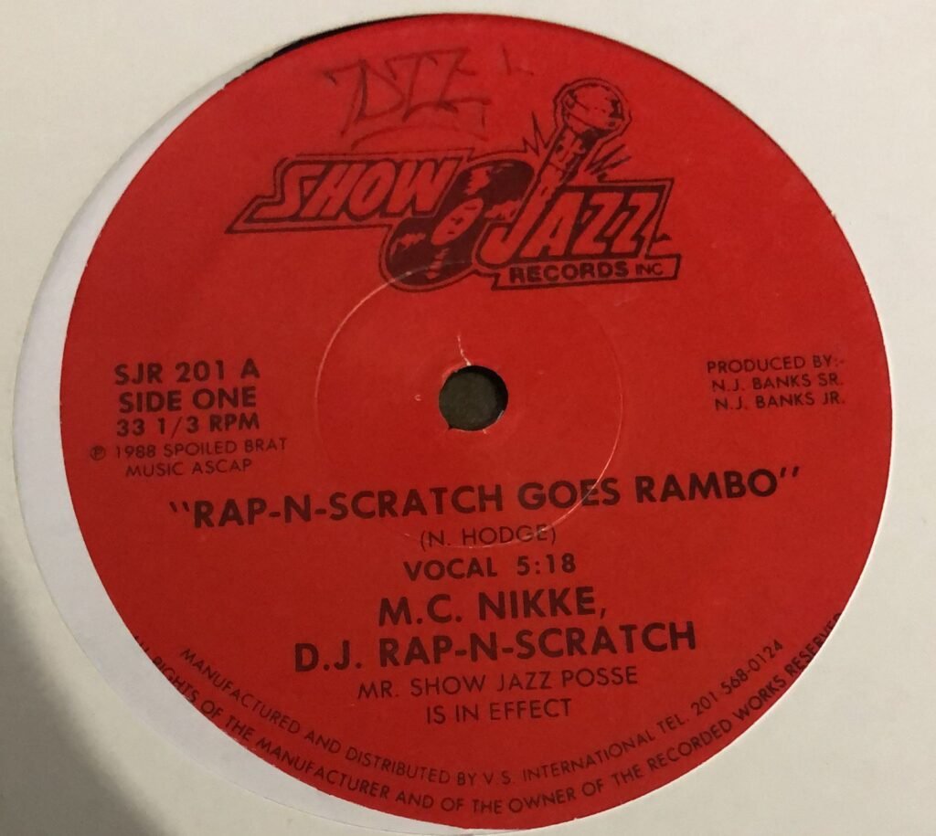 M.C. Nikke D.J. Rap-N-Scratch – Rap-N-Scratch Goes Rambo