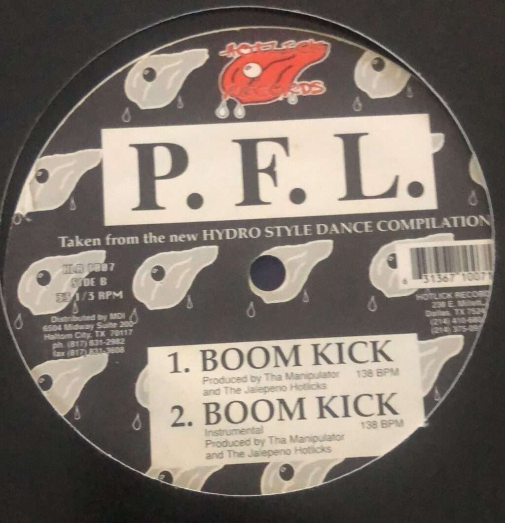 Joe Angel / P.F.L. – Do You Wanna Do Me / Boom Kick - Image 3