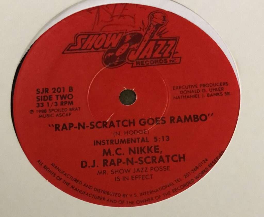 M.C. Nikke D.J. Rap-N-Scratch – Rap-N-Scratch Goes Rambo - Imagem 3