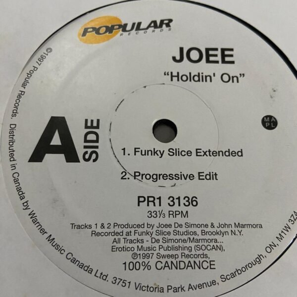 Joée – Holdin' On