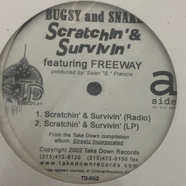 Bugsy  And Snake  Feat Freeway – Scratchin' & Survivin'