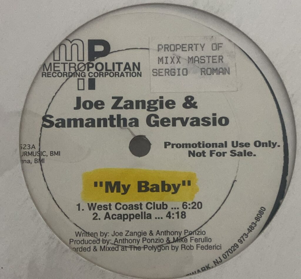Joe Zangie & Samantha Gervasio – My Baby