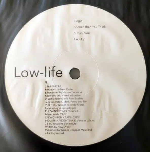 New Order – Low-life - Image 3