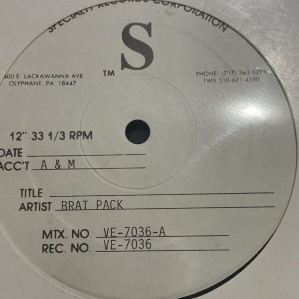 The Brat Pack – You're The Only Woman