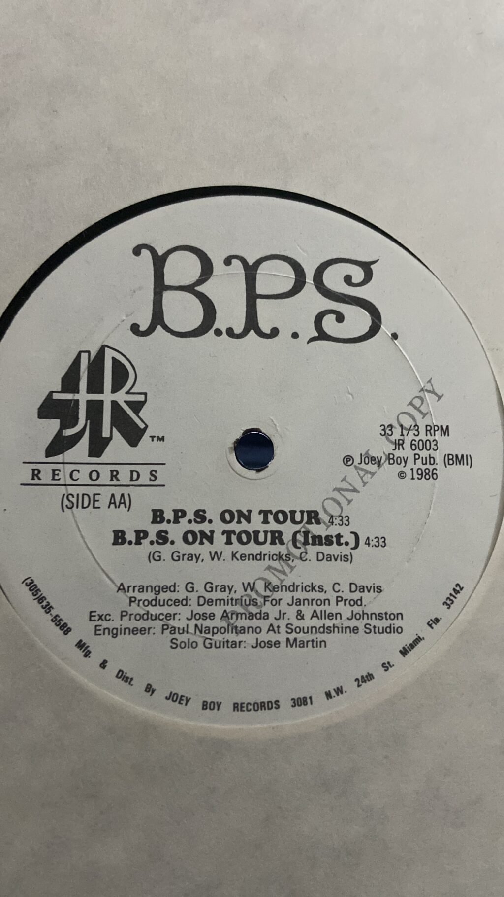 B.P.S. – You're A Clown / BPS On Tour - Image 3