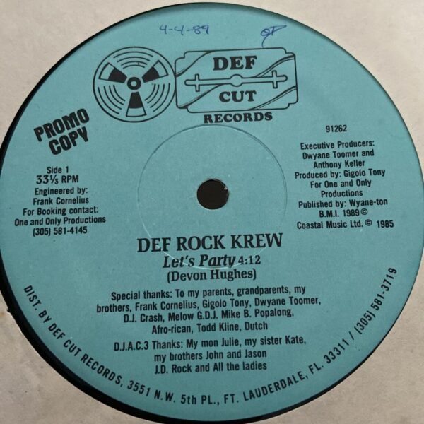 Def Rock Krew – Let's Party