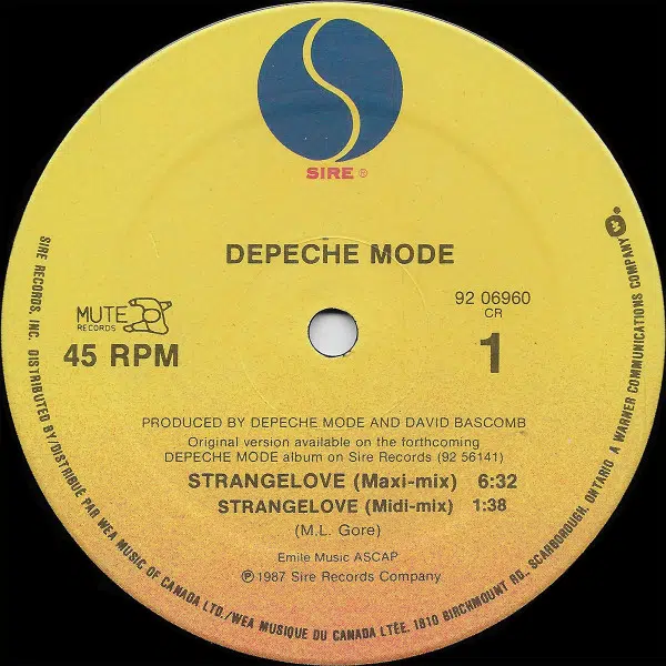 Depeche Mode – Strangelove - Image 4