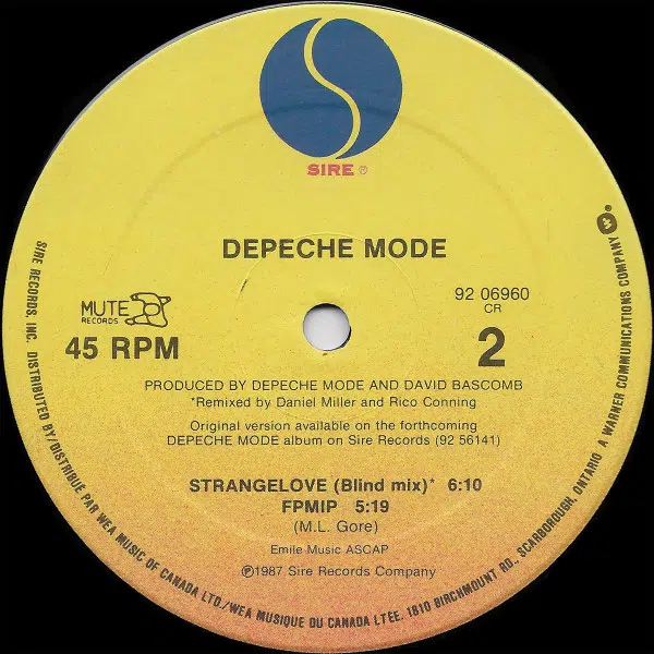 Depeche Mode – Strangelove - Image 3