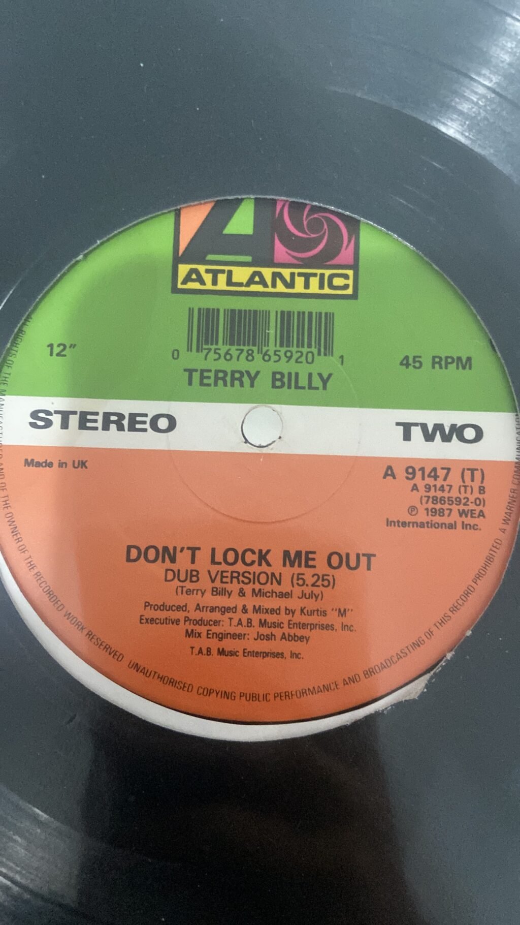 Terry Billy – Don't Lock Me Out - Imagem 3