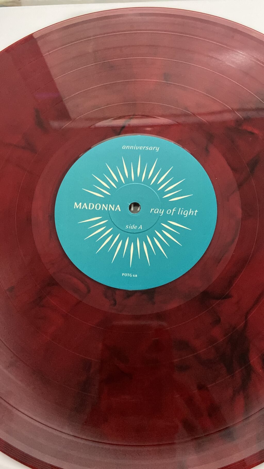 Madonna – Ray Of Light - Anniversary (Live Edition) Red Marbled - Imagem 2