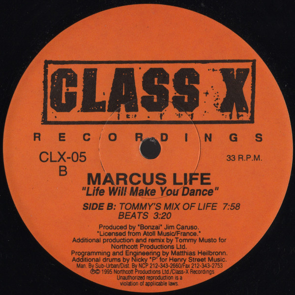 Marcus Life – Life Will Make You Dance
