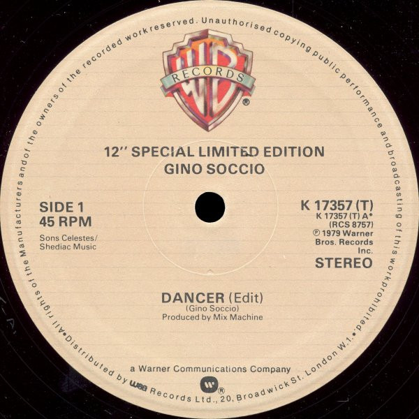 Gino Soccio – Dancer