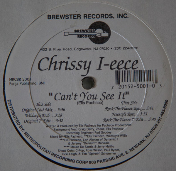 Chrissy I-eece – Can't You See It