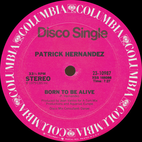 Patrick Hernandez – Born To Be Alive