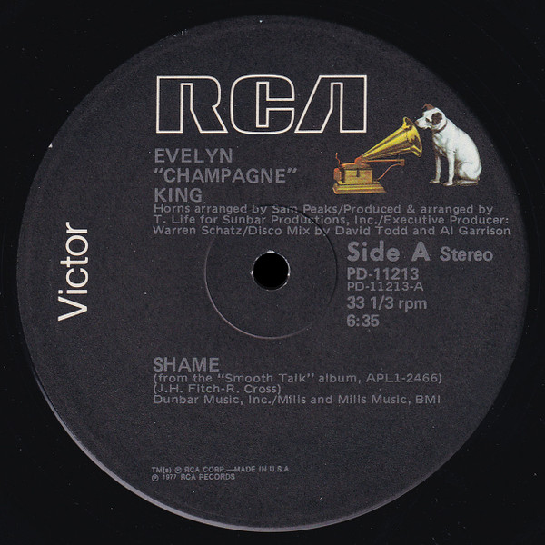 Evelyn "Champagne" King – Shame