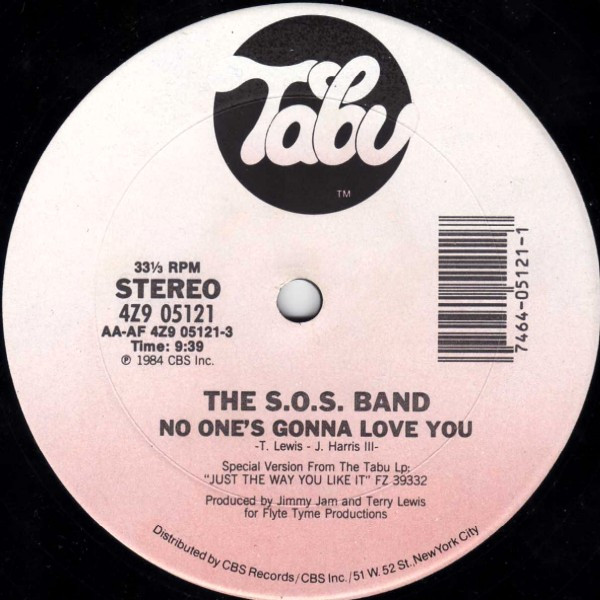 The S.O.S. Band – No One's Gonna Love You