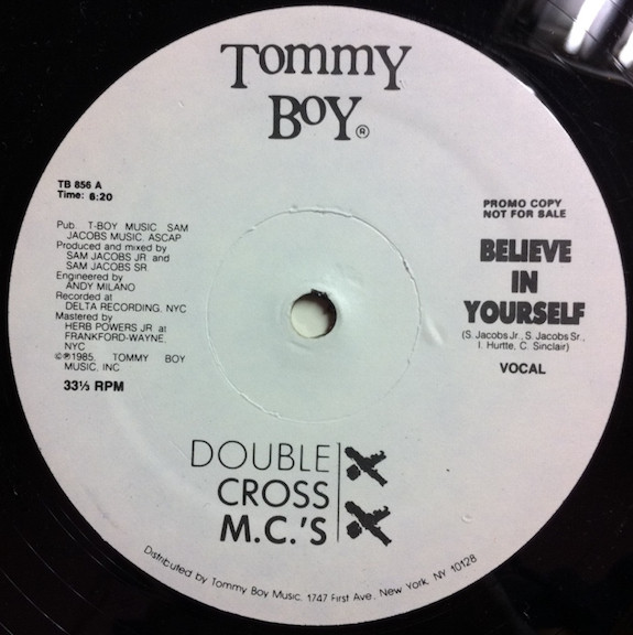 Double Cross M.C.'s – Believe In Yourself