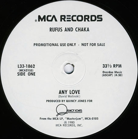 Rufus & Chaka – Any Love