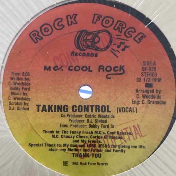 MC. Cool Rock – Taking Control