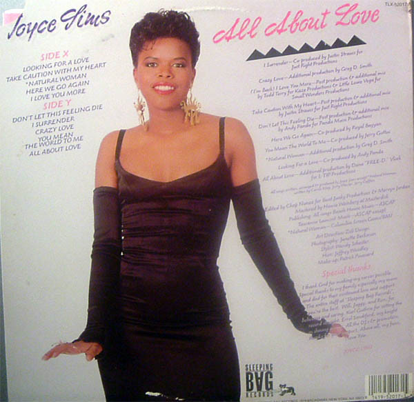 Joyce Sims – All About Love - Imagem 3